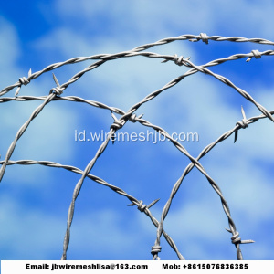 PVC Coated Dan Galvanized Barbed Wire